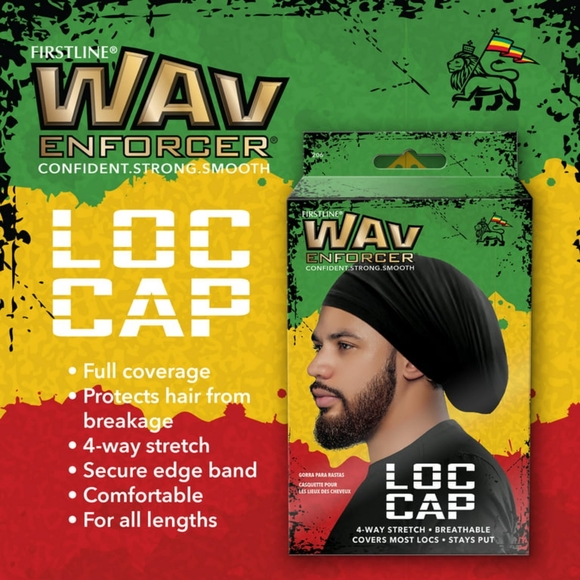 Spandex Loc Cap - Picture 2 of 4